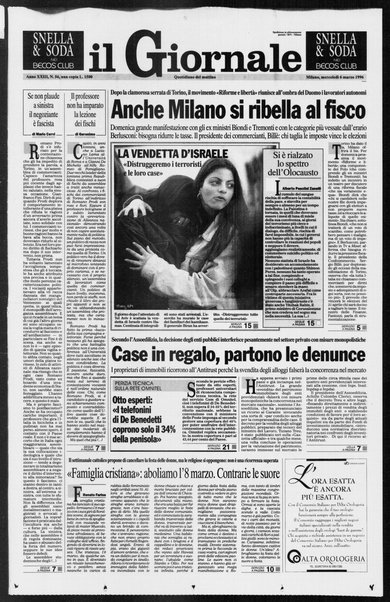 Il giornale : quotidiano del mattino